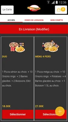 Pizza Presto Maule android App screenshot 2